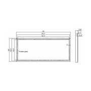 Paris Mirror Opera 70" x 30" LED Lighted Mirror