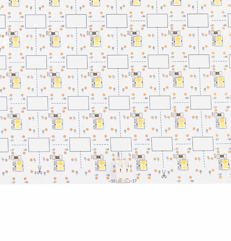 WAC P24-DU05 Pixels 12"x24" CCT Adjustable LED Light Sheet, 500 lm/sqft