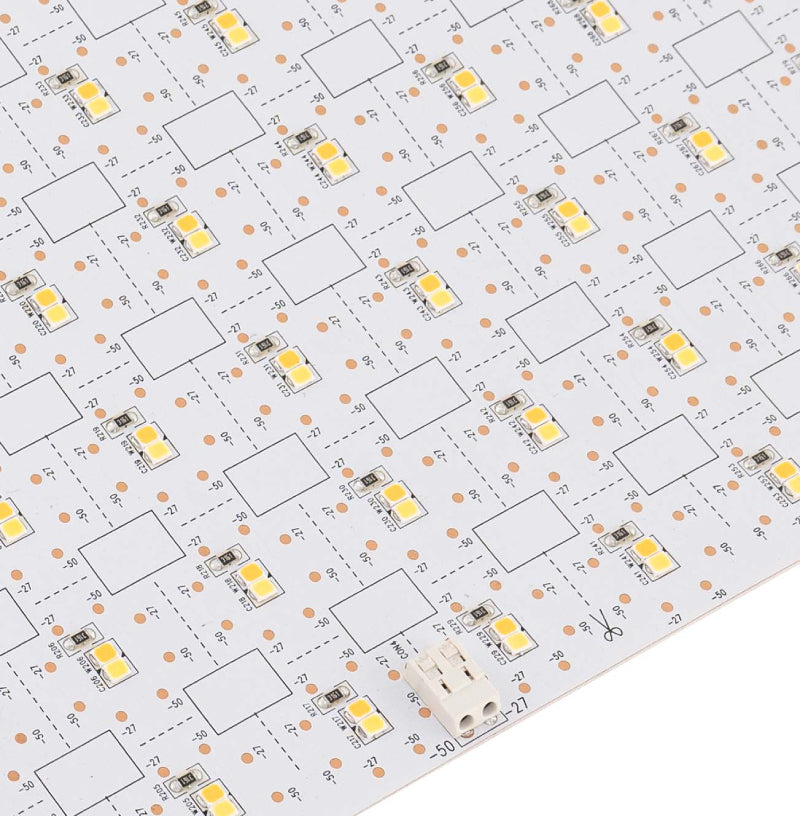 WAC P24-DU05 Pixels 12"x24" CCT Adjustable LED Light Sheet, 500 lm/sqft