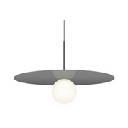 Pablo Designs Bola Disc 32" LED Pendant - Gunmetal