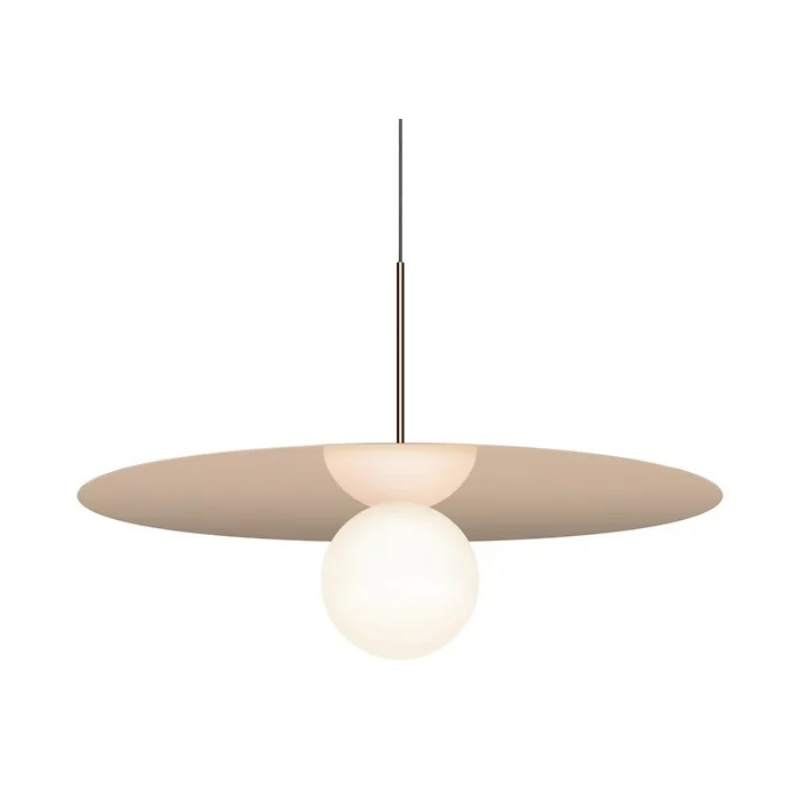 Pablo Designs Bola Disc 32" LED Pendant - Rose Gold