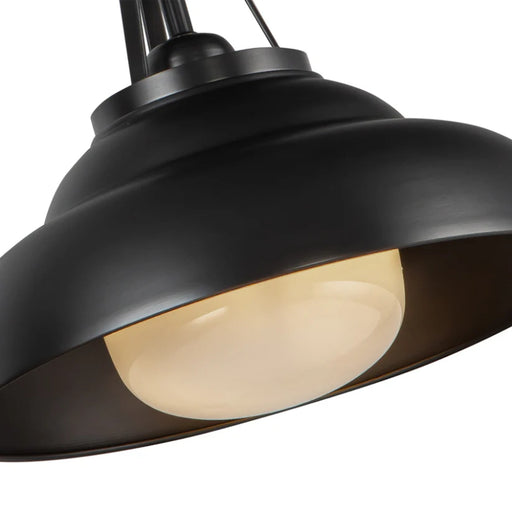 Alora SF344012 Palmetto 1-lt 12" Semi Flush Mount