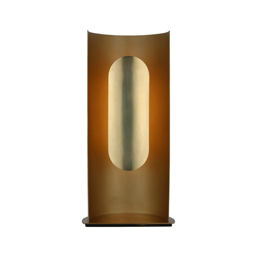 Visual Comfort PBTB503 Shielded 24" Tall LED Table Lamp - Hand Rubbed Antique Brass