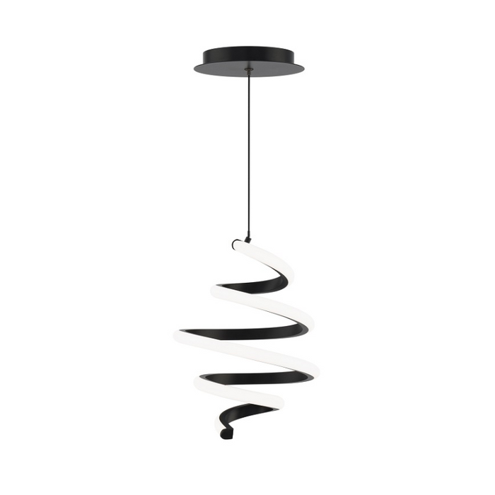dweLED PD-19408 Whirl 1-lt 8" LED Pendant