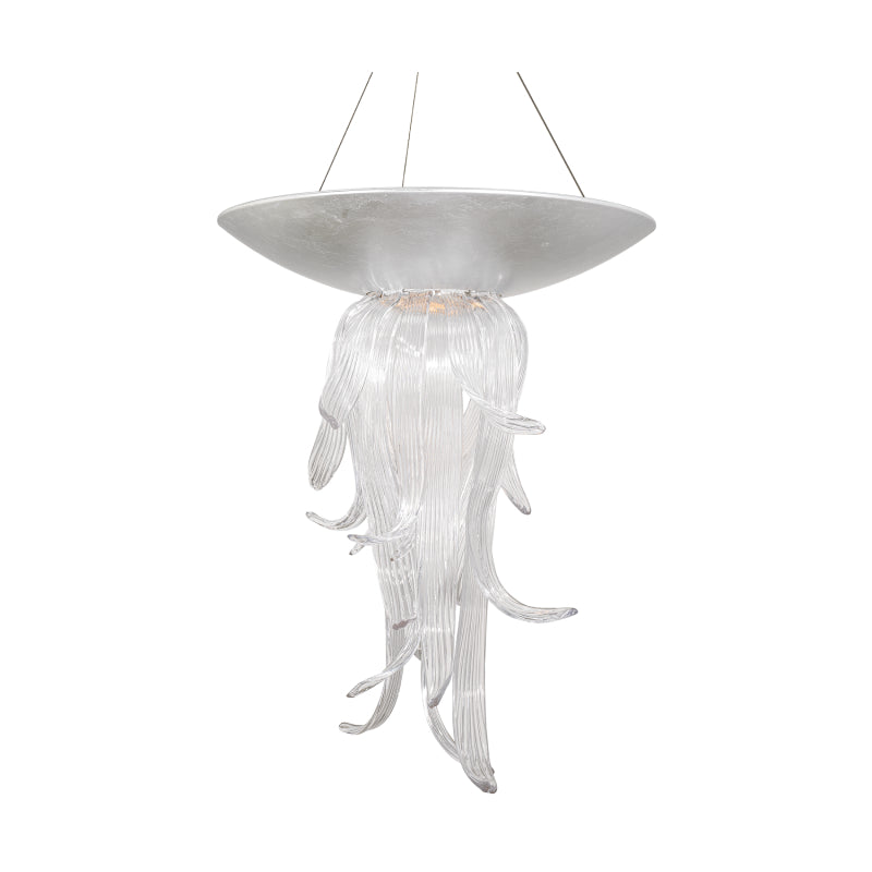 Modern Forms PD-22532 Tendril 1-lt 26" LED Pendant - Silver Leaf