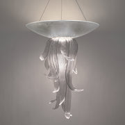Modern Forms PD-22532 Tendril 1-lt 26" LED Pendant - Silver Leaf