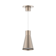 WAC PD-251005 Twist-N-Lite 1-lt 5" LED Pendant, CCT Selectable - Brushed Nickel