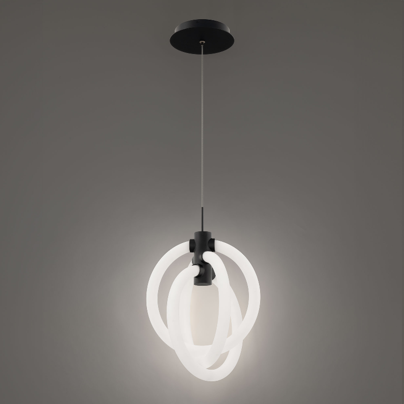 dweLED PD-27413 Knot 3-lt 10" LED Pendant