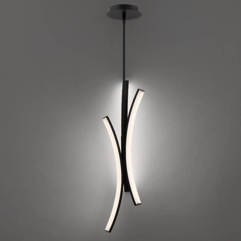 dweLED PD-29425 Tusk 3-lt 8" LED Pendant