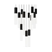 Modern Forms PD-30813S Cinema 13-lt 20" LED Pendant - Black