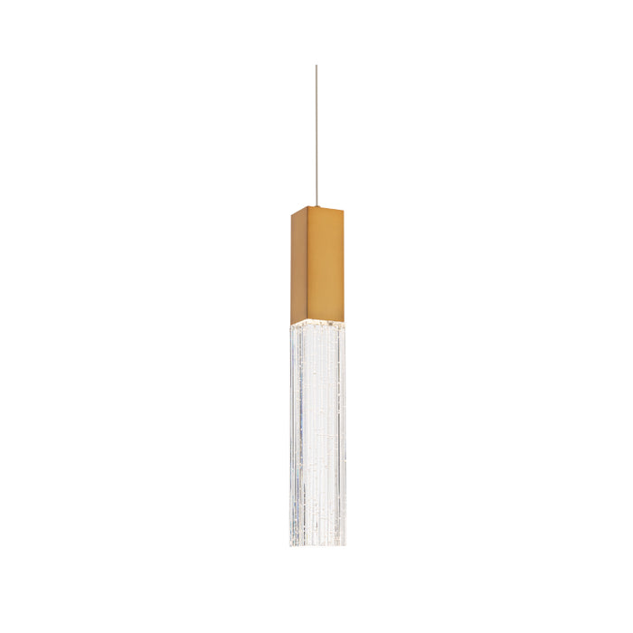 Modern Forms PD-30816 Cinema 1-lt 6" LED Pendant - Aged Brass