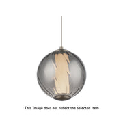 Modern Forms PD-32507 Swirly 1-lt 6" LED Pendant