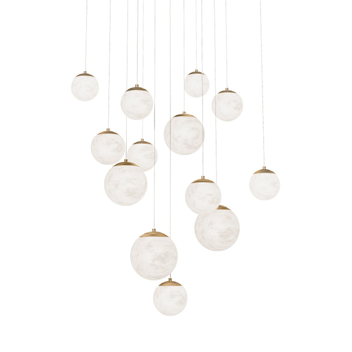 Modern Forms PD-34441S Pisces 41-lt 36" LED Pendant