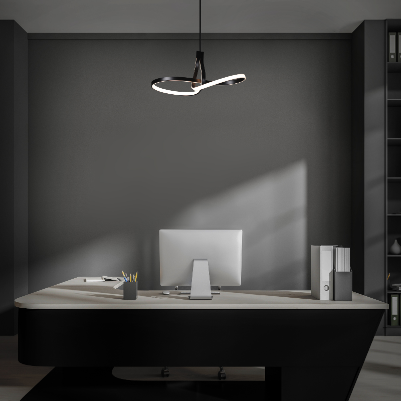 dweLED PD-35433 Mobius 1-lt 33" LED Pendant