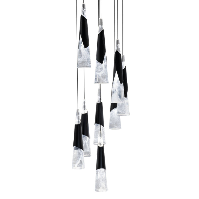 Modern Forms PD-44415R Kilt 15-lt 23" LED Pendant