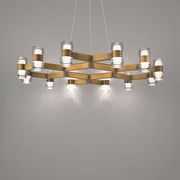 Modern Forms PD-4536 Dashe 36" LED Pendant - Aged Brass