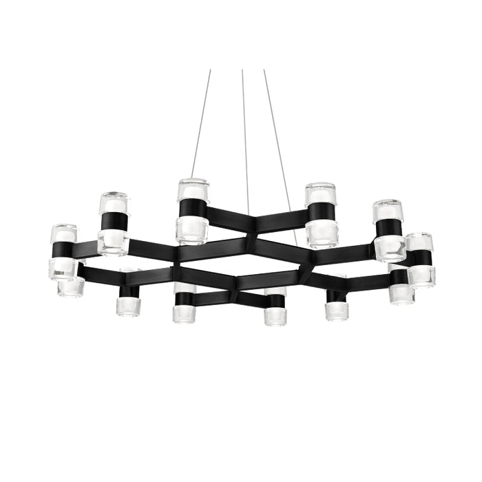 Modern Forms PD-4536 Dashe 36" LED Pendant - Black