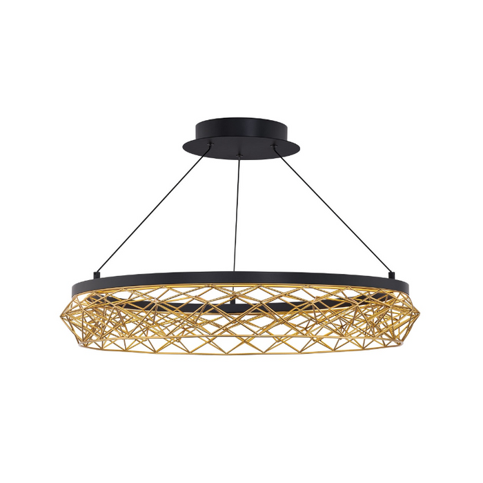 dweLED PD-45427 Lacey 1-lt 27" LED Pendant