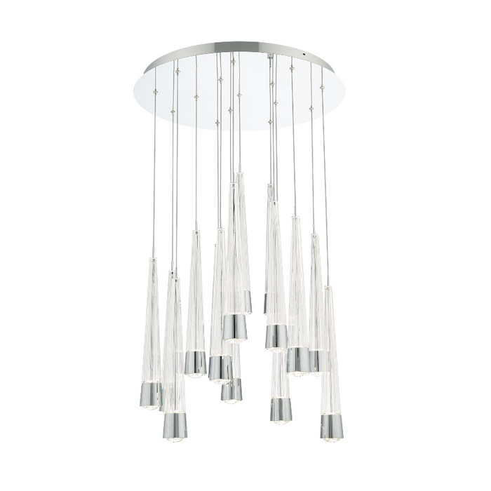dweLED PD-59415R Quill Round 15-lt 23" LED Pendant