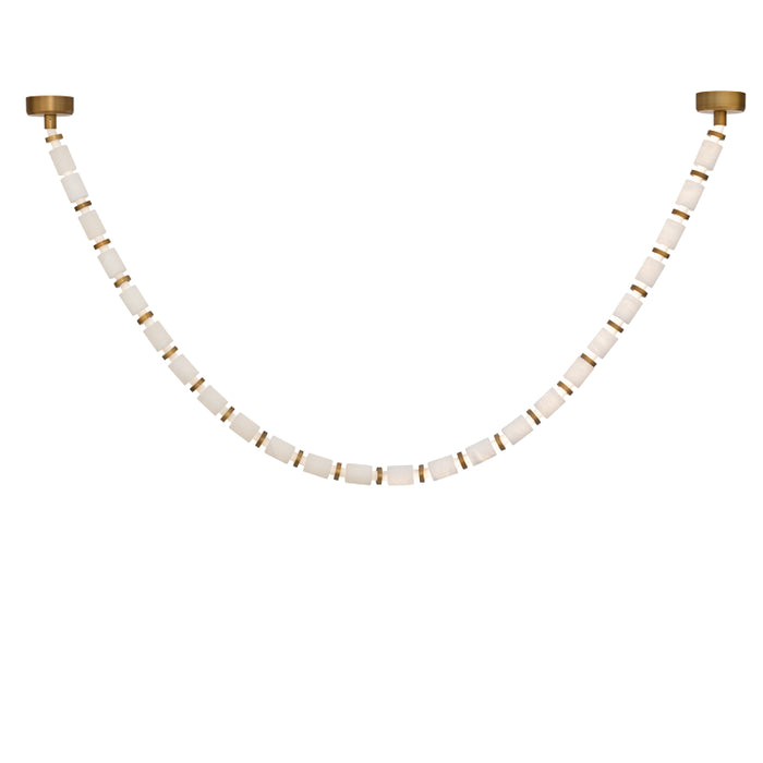 Modern Forms PD-62424IC Entice 122" LED Chandelier, Surface Mount