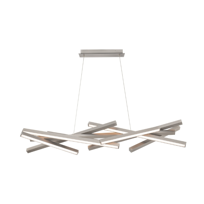 dweLED PD-73142 Parallax 8-lt 42" LED Chandelier
