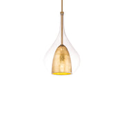 Modern Forms PD-74318 Helios 10" LED Mini Pendant - Gold Leaf/Aged Brass