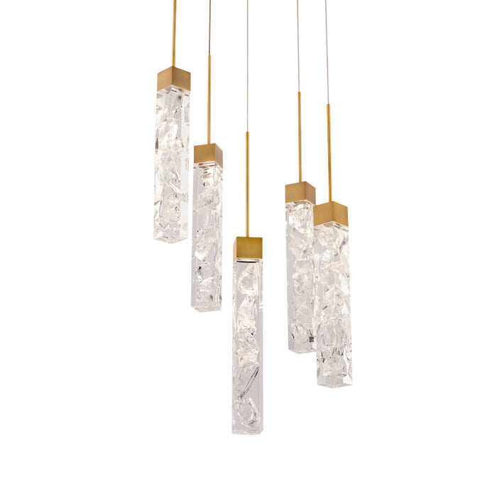 Modern Forms PD-78009R Minx 9-lt 17" LED Pendant