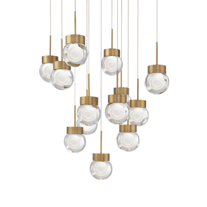 Modern Forms PD-82013S Double Bubble 13-lt 20" LED Pendant