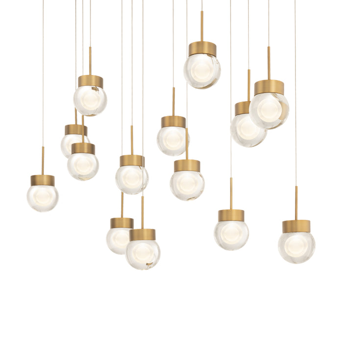 Modern Forms PD-82014L Double Bubble 14-lt 40" LED Pendant