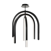 dweLED PD-93534 Helmet 30" LED Pendant - Black