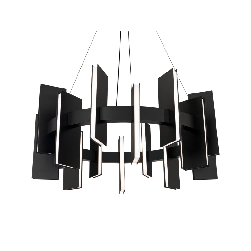 Modern Forms PD-9533 Ronan 1-lt 32" LED Pendant - Black