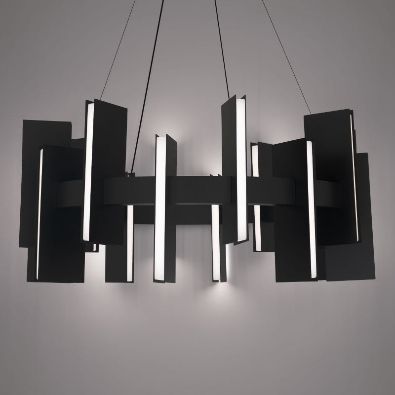 Modern Forms PD-9533 Ronan 1-lt 32" LED Pendant - Black