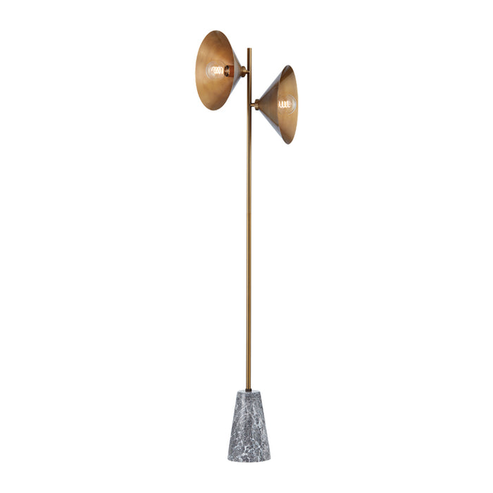 Troy PFL1064 Bash 2-lt 64" Tall Floor Lamp