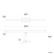 Modern Forms PL-38530 Diver 1-lt 30" LED Picture Light