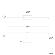 Modern Forms PL-48530 Inlet 1-lt 30" LED Picture Light