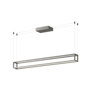 Kuzco LP45548-UNV Plaza 48" LED Linear Pendant - Brushed Nickel