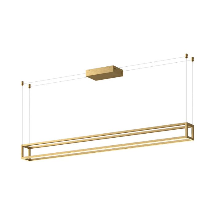Kuzco LP45560-UNV Plaza 60" LED Linear Pendant - Brushed Gold