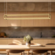 Kuzco LP45560-UNV Plaza 60" LED Linear Pendant - Brushed Gold