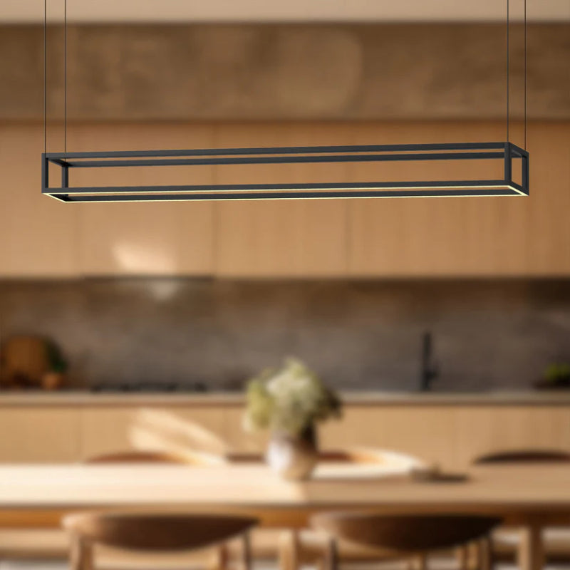 Kuzco LP45560-UNV Plaza 60" LED Linear Pendant - Black