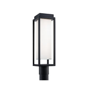 Modern Form PM-W73520 frame 1-lt 20" Tall LED Outdoor Post Light - Black