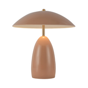 Alora Mood TL437012 Poppy 1-lt 14" Tall LED Table Lamp - Peach