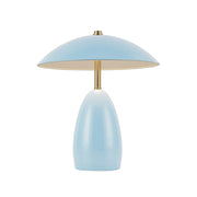 Alora Mood TL437409 Poppy 1-lt 11" Tall LED Table Lamp - Cerulean