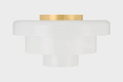Hudson Valley 1008 Port Richmond 1-lt 16" Flush Mount