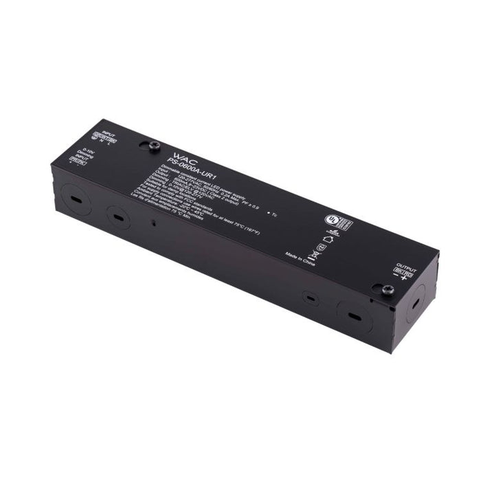 WAC PS-0350A-UR1 Remote Power Supply, 1 Channel, ~ 350mA, 9-23VDC, 8.05W, Input 120-277V, ELV/Triac/0-10V Dimming