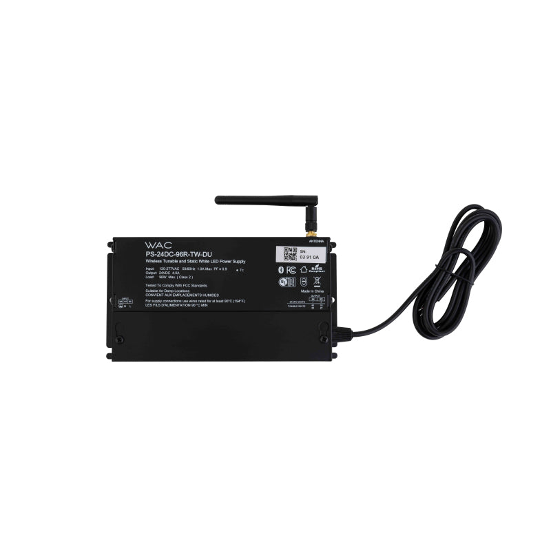 WAC PS-24DC-96R-TW-DU Mesh PSC Power Supply Wireless Controller