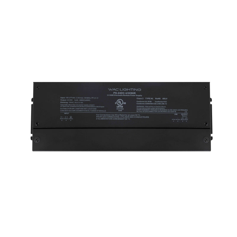 WAC PS-24DC-U3X96R 3 X 96W, 120-277VAC/24VDC Remote Power Supply