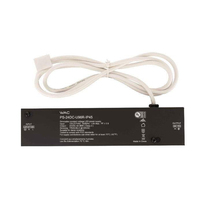 WAC PS-24DC-U96R-IP45 96W 120-277VAC 24VDC Outdoor IP45 Remote Power Supply