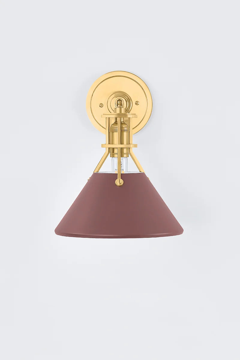 Hudson Valley MDS350 Painted No. 2 1-lt 12" Tall Wall Sconce