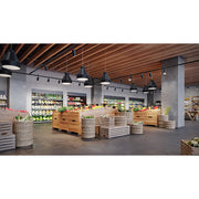 PrentaLux 235 Series 3DP 10W LED Pendant with Conical Canopy