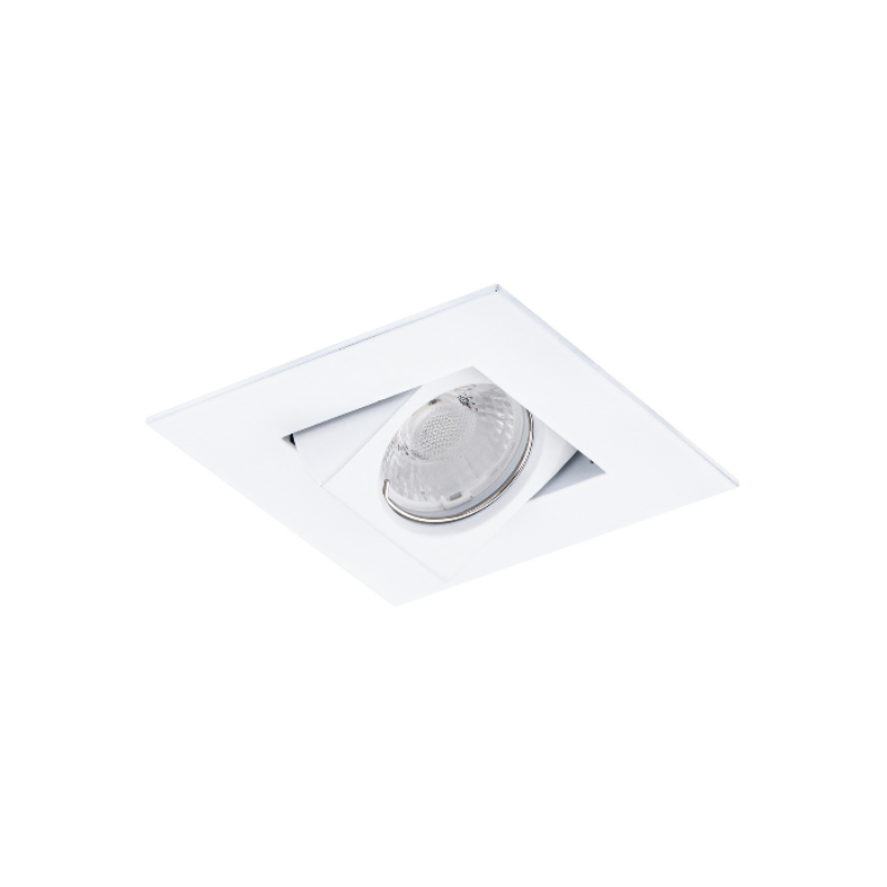 WAC R2BSA Ocularc 2.0 11W 2" Square 0° - 35° Adjustable LED Downlight, 5CCT - White